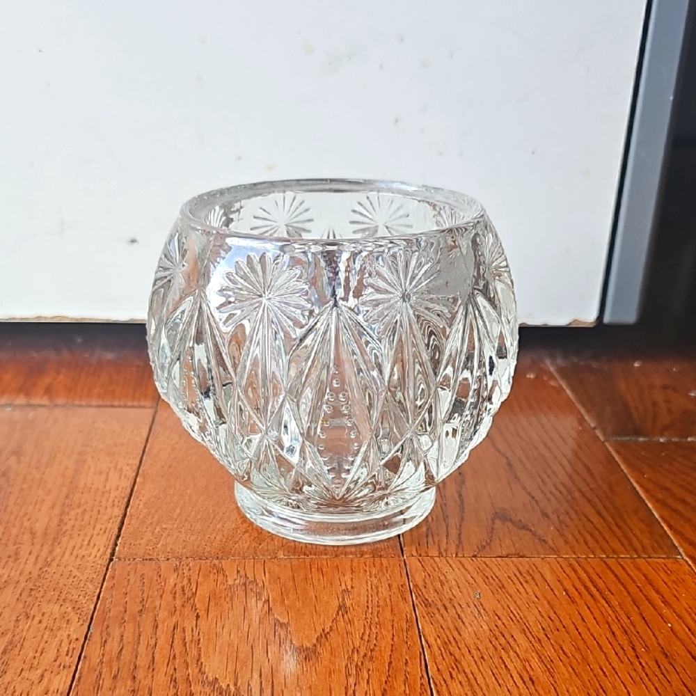 Vintage Avon Glass Votive Holder